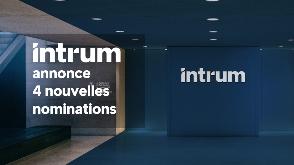Intrum France annonce 4 nouvelles nominations